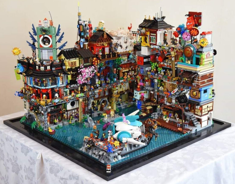 Lego Ninjago Jardines De La Ciudad Ninjago Aniversario