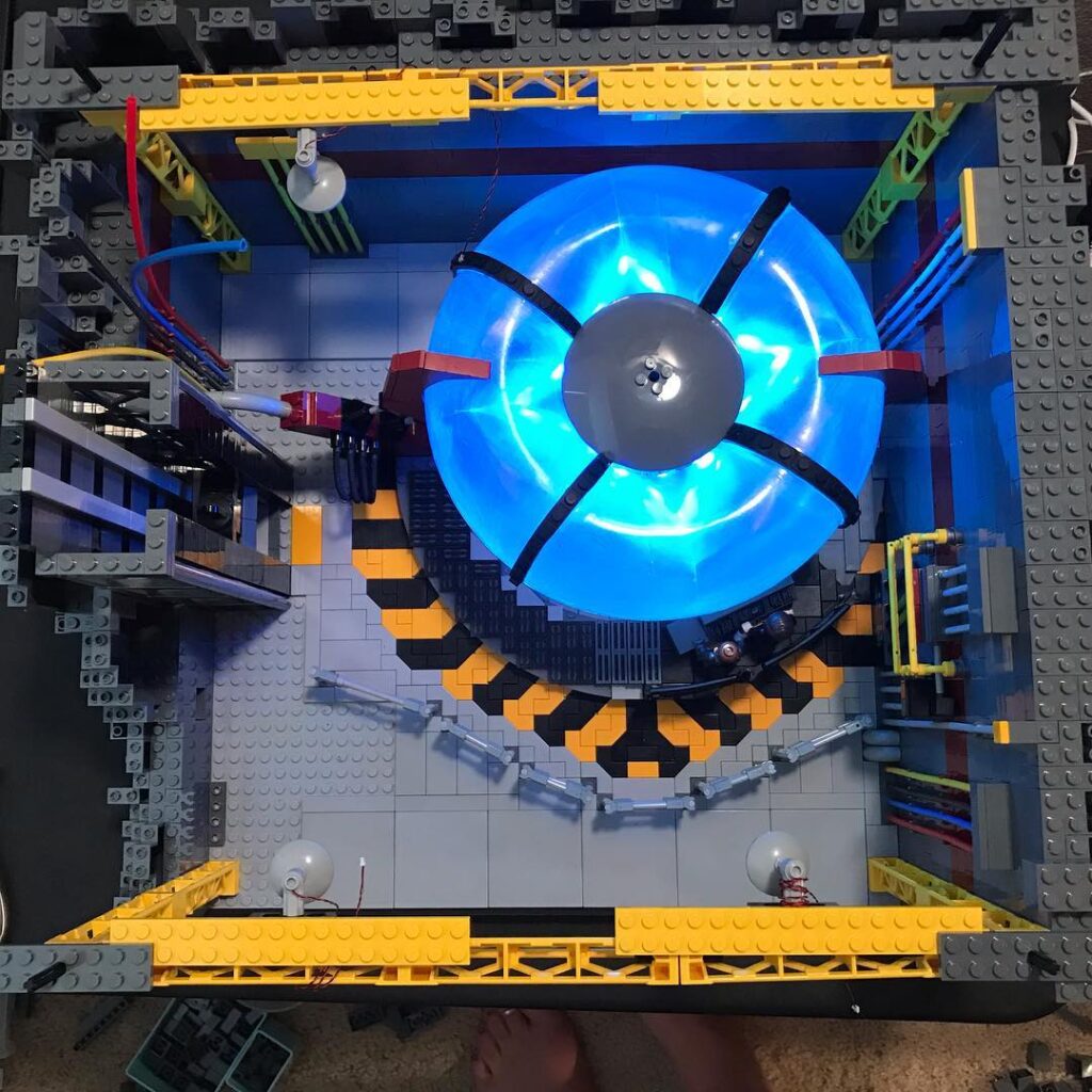 04 Moc Lego Torre Stark- Stark Tower Avengers generador arc superior