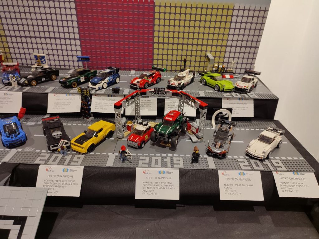 sala 5 de la Exposición Lego Alaquàs 2021  Speed Champions, Racer & Botanical