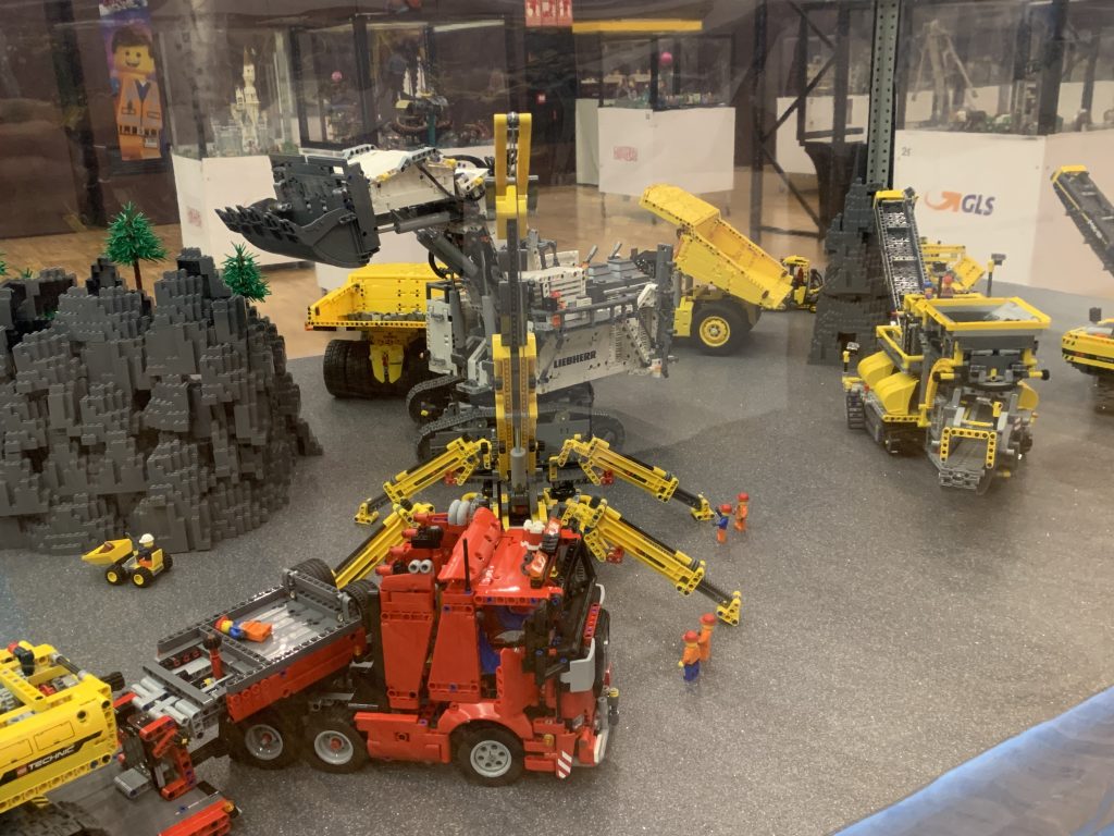 Diorama Minero con Lego Technic